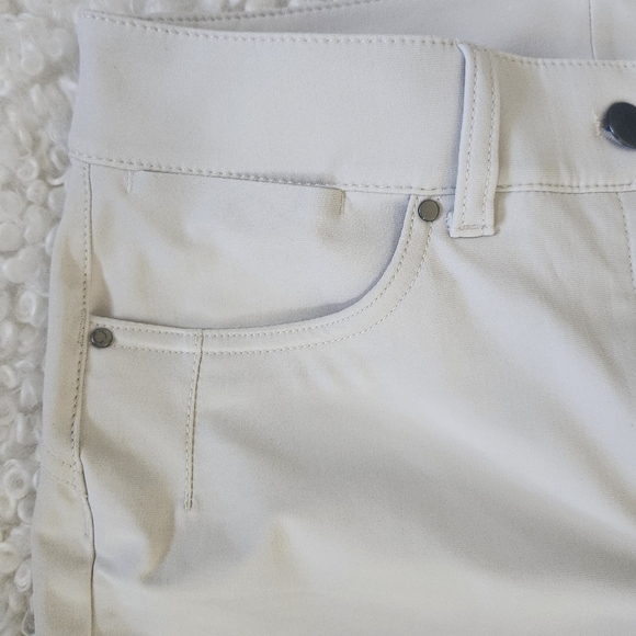 lululemon City Sleek 5 Pocket Wide Leg Hi-Rise 7/8  Lengh Cropped pant Sz 28 Y2K - Picture 9 of 16